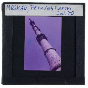 Moskau, Fernsehturm Ostankino