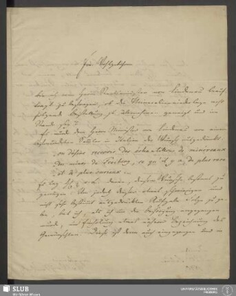 78,4: Brief von Karl Gustav Adalbert von Weissenbach an Carl Christian Benjamin Buchwald vom 26.02.1840 - XVII 907 4. (4)
