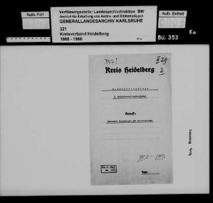 Unterstützung des Hilfsvereins für entlassene Geisteskranke in Baden