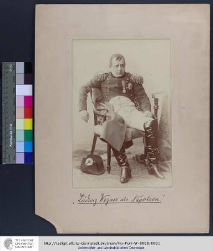Ludwig Wagner als Napoleon