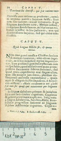 Caput V. Quid Lingua Bifida sit, & quam noxia.