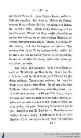 XXV. Die drei letzten Jahre Karl Friederichs.
