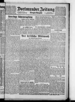 Dortmunder Zeitung. 1874-1939