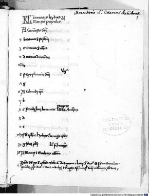 Guilelmi Parisiensis Postilla super evangelia dominicalia [u.a.] - BSB Clm 14678