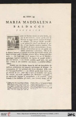 Maria Maddalena Baldacci pittrice