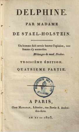 Delphine, 4