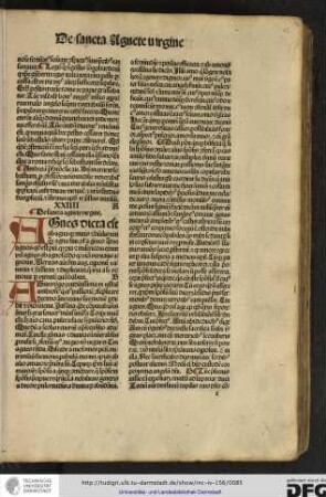 XXIIII. De sancta Agnete virgine.