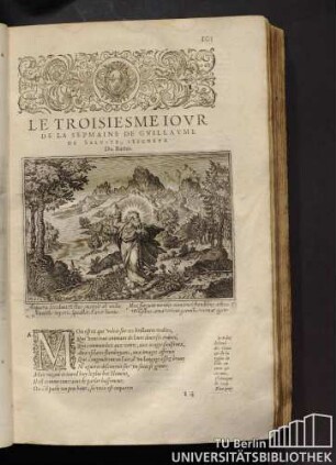 Le Troisiesme Iour De La Sepmaine De Guillaume De Saluste, Seigneur Du Bartas.