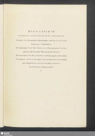 Biografie Hugo Erfurth