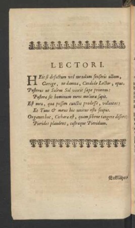 Lectori.