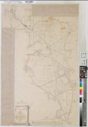 Legden (Legden), Teilung der Ostlegdener Mark, Brouillonkarte Plan2 Elskerfeld