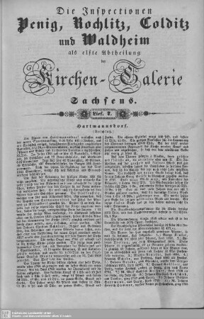 Hartmannsdorf (Beschluß), Großmilkau : 7. Lieferung