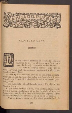 Capítulo LXXX - ¡Libres!