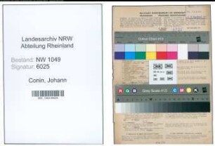 Entnazifizierung Johann Conin , geb. 07.09.1895 (Buchhalter)