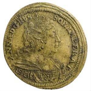 Medaille, 1736 - 1740