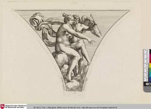 [Amor und Venus; Vénus ordonne à son fils de la venger de Psyché]