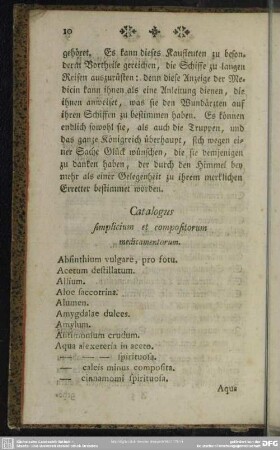 Catalogus simplicium et compositorum medicamentorum