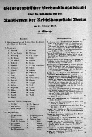 Nr. 2, 11. Februar 1937