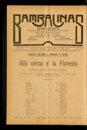 Allá cerca e' la Floresta