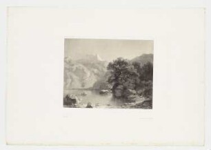Berglandschaft mit Thunersee, Blatt 79 der Folge "Werke"