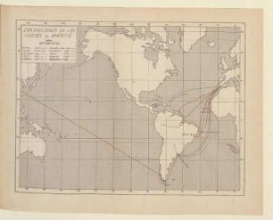 Exploraciones en las Costas de América.