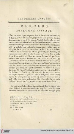 Mercure surnommé Inferus
