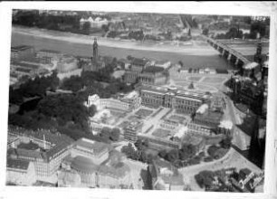 Dresden, Zwinger, Opernhaus, Elbbrücke