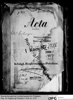 Haushaltspläne, Verwaltungsberichte und Kreisvermögen des Kreises Westprignitz