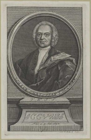 Bildnis des Johann Christian Edelmann