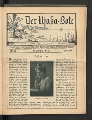 Nr. 23. Juli 1910.