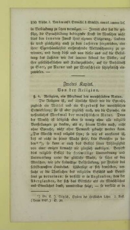 Religion, ein Merkmal der menschlichen Natur