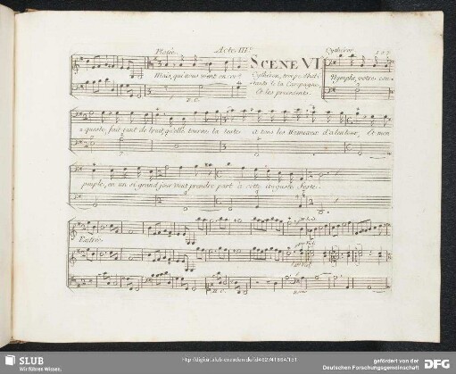 Scène 6: Nymphe votre conquête fait tant de bruit