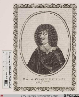 Bildnis Urbain de Maillé, marquis de Brézé