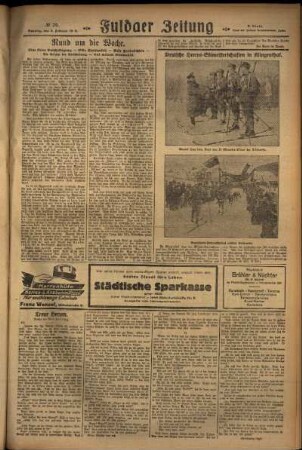 Dritte Ausgabe vom Sonntag, den 03. Februar 1929.