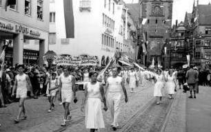 Freiburg: Festzug der Turner