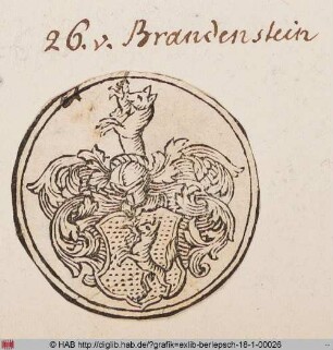 Wappen der Familie von Brandenstein