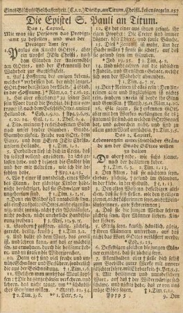 Die Epistel S. Pauli an Titum