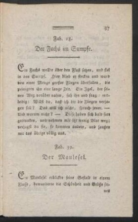 Fab. 39. Der Maulesel