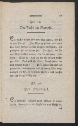 Fab. 39. Der Maulesel
