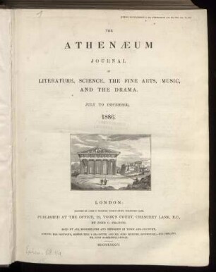 1886,2: The Athenaeum
