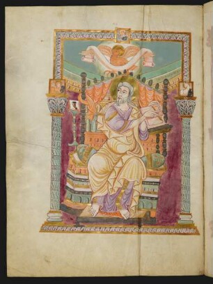 Miniatur: Evangelist Johannes
