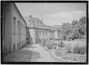 Festung Königstein. Weg am neuen Zeughaus