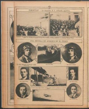 Una escuela de aviación en el Chaco