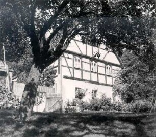 Fachwerkhaus in Ostro : Bauwesen - Exterieur. Ort: Wotrow / Ostro. Fachwerkhaus in Ostro ("Schanzen- Lehmann")