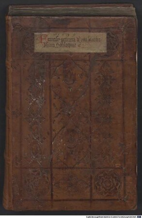Incipit prologus Isidori episcopi in soliloquia eiusdem