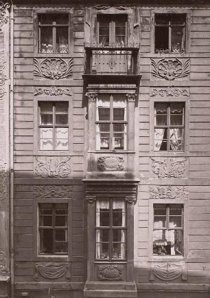 Dresden, Rampische Straße 9, Fassade