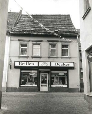Wurzen, Jacobsgasse 21. Wohnhaus mit Laden (1851/1900)