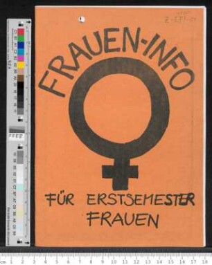 Frauen-Info für Erstsemester Frauen