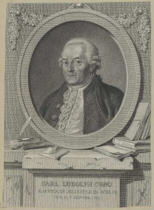 Bildnis des Carl Ludolph Cuno
