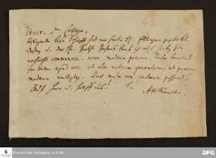 Brief von August Hermann Francke an Joachim Lange.